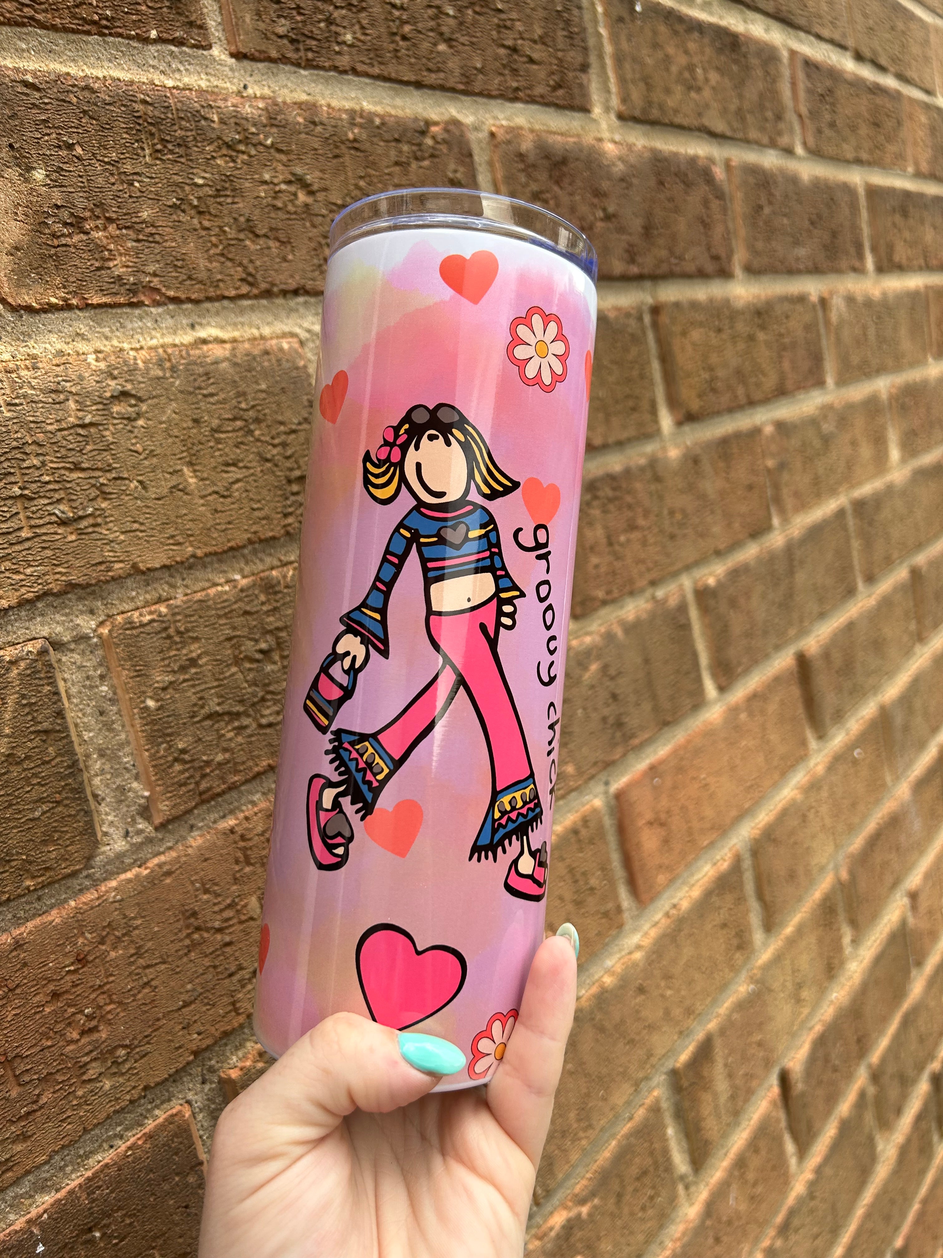 Groovy Chick 20oz Tumbler KirstyMGifts